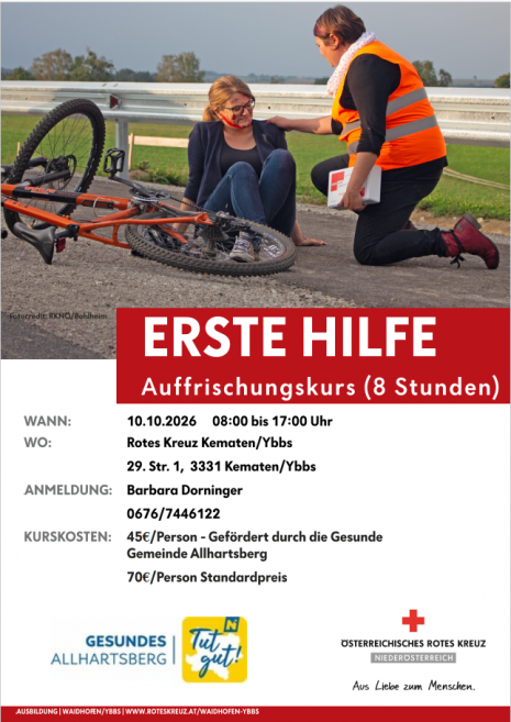 Erste Hilfe Kurs