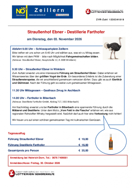 Straußenhof und Farthofer 2026