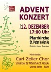 Plakat Adventkonzert 2026