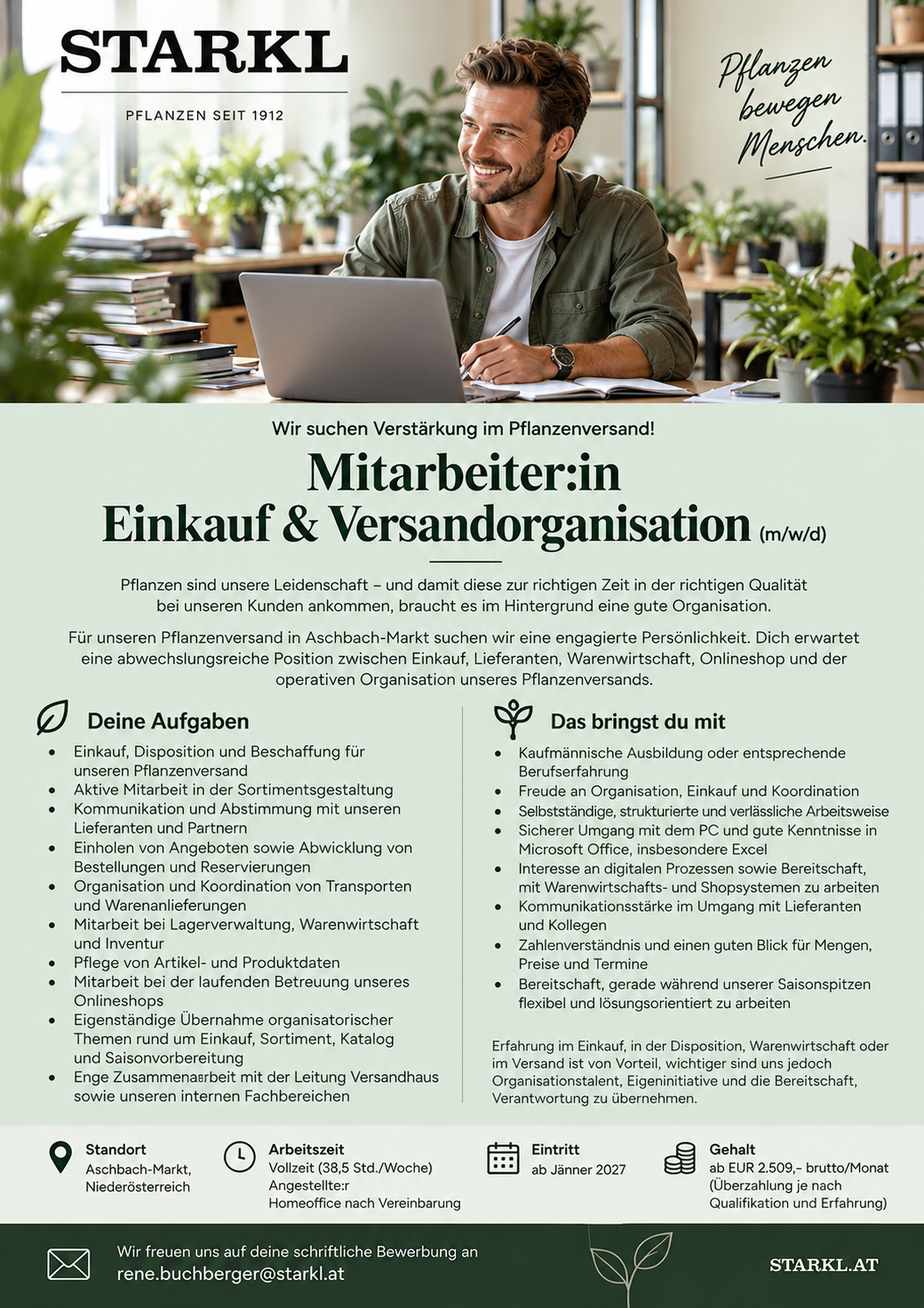 Mitarbeiter_in Einkauf und Versand