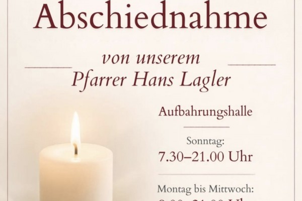 Lagler Abschied
