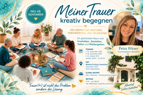 Workshop Meiner Trauer kreativ begegnen