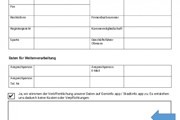 Vereinbarung für Vereine und Nonprofit Organisationen