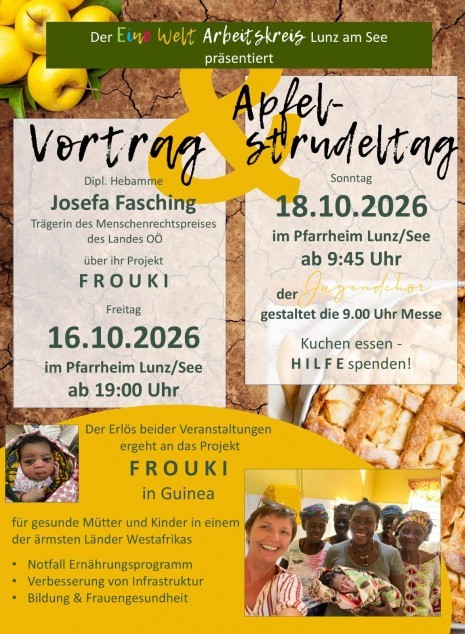 Vortrag&Apfelstrudeltag