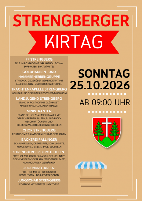 Flyer Kirtag 2026