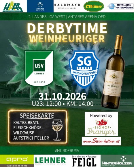 Derbytime Weinheuriger