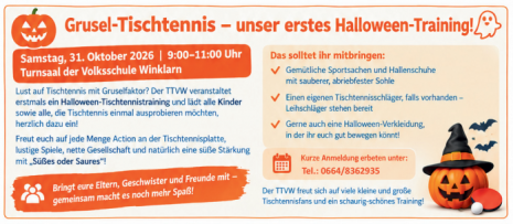 Gruseltischtennis 2026