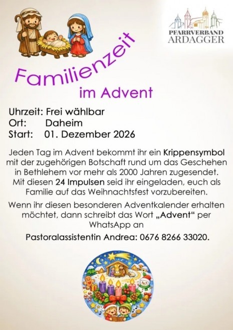 Familienzeit im Advent