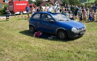 Dorffest 14.08.2016 FF Einsatzvorführung