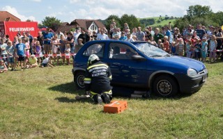 Dorffest 14.08.2016 FF Einsatzvorführung