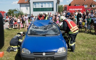 Dorffest 14.08.2016 FF Einsatzvorführung