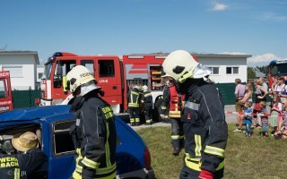 Dorffest 14.08.2016 FF Einsatzvorführung